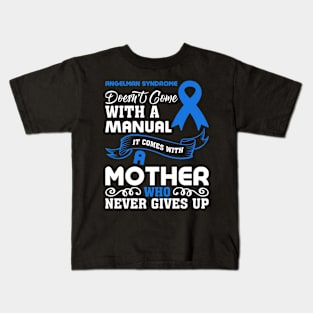 Angelman Syndrome Awareness Angelman Syndrome Mom Kids T-Shirt